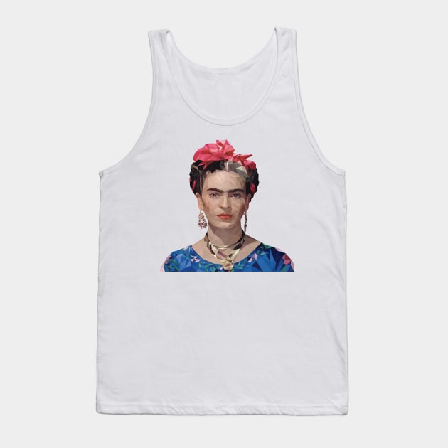 Frida Kahlo Tank Top by Hermanitas Design